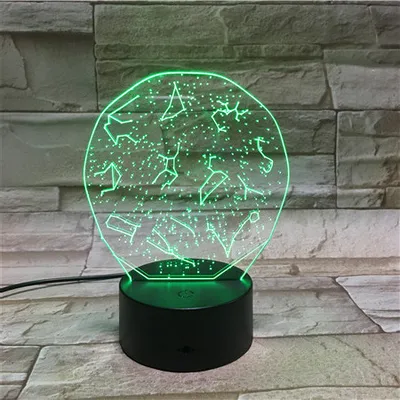 12 constellations 3D vision light
