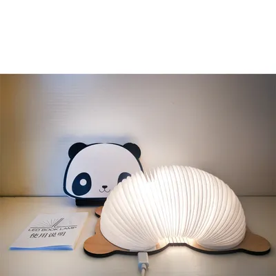 ضوء كتاب باندا الملون LED