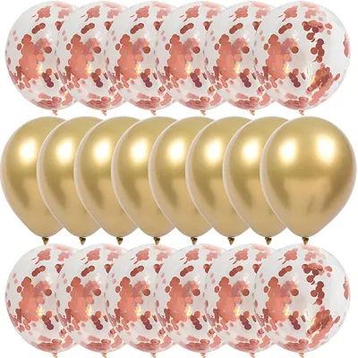 Sequined metal balloon