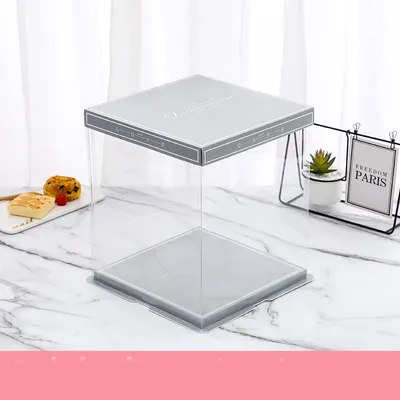 Transparent packing box