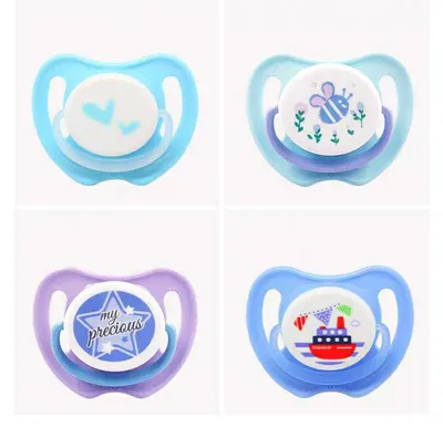 Baby with pacifier