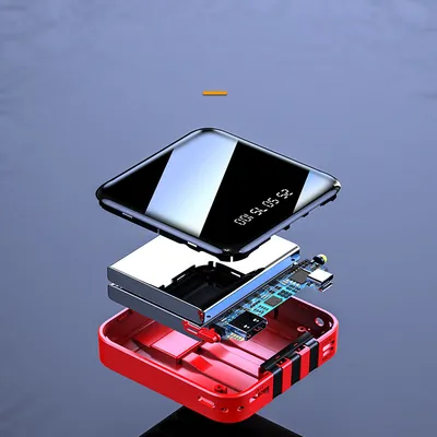 Mini creative own cable power bank