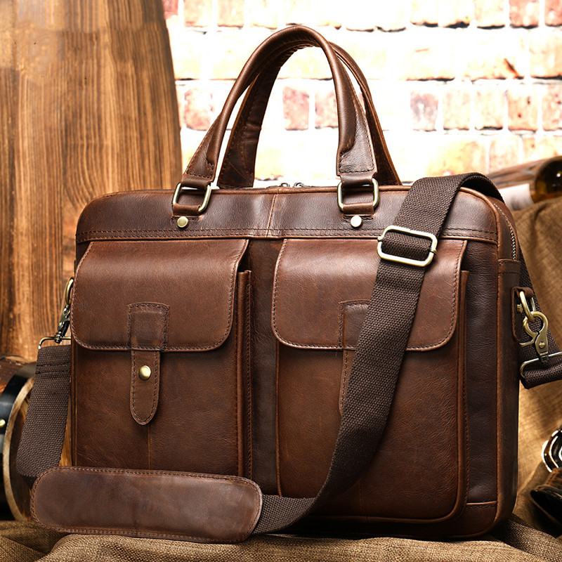 Single shoulder business computer bag