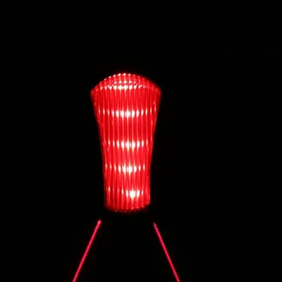 Bicycle laser tail light