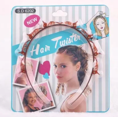 Ladies hairdressing tools double hair band