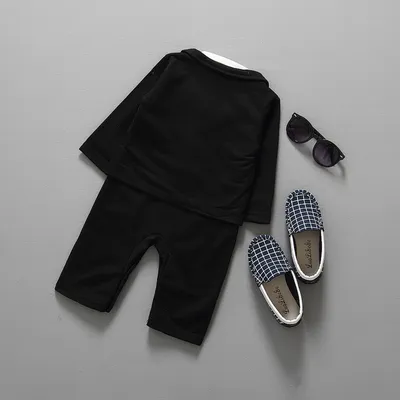 Baby boy gentleman dress long sleeve suit