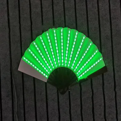 مروحة ضوء LED