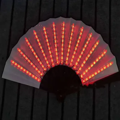 مروحة ضوء LED