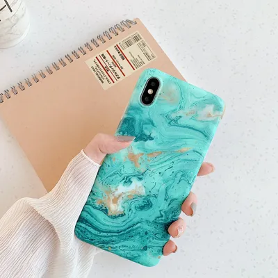 Compatible with Apple , Marble phone case