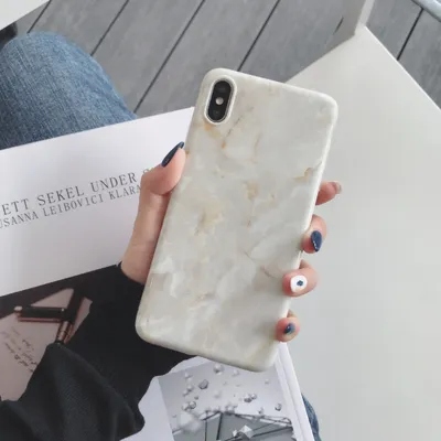 Compatible with Apple , Marble phone case