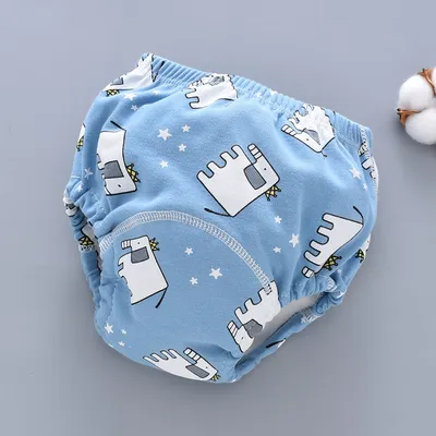 Baby washable 6-layer gauze training pants