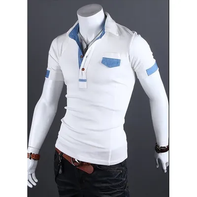 Fashion lapel short sleeve