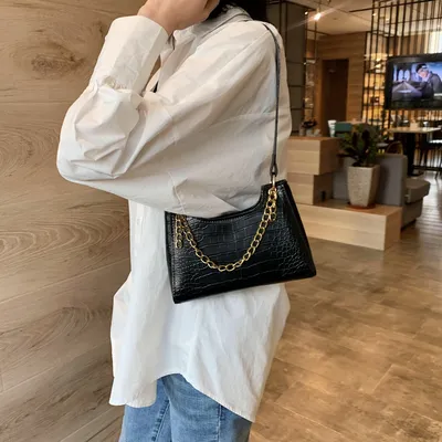 Vintage shoulder armpit bag