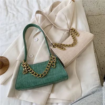 Vintage all-match one-shoulder armpit bag
