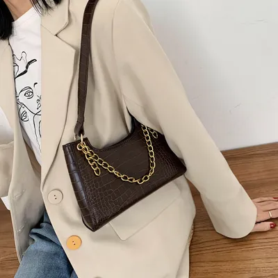 Vintage shoulder armpit bag