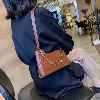 Vintage shoulder armpit bag