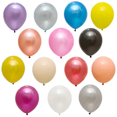 20pcs Old White Latex Balloons