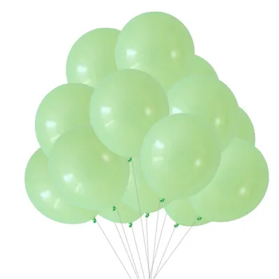20pcs Old White Latex Balloons