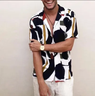 Men's printed shirt