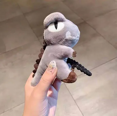 Cute little dinosaur hair tie