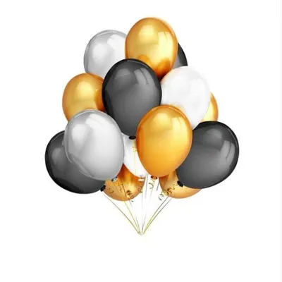 20pcs Old White Latex Balloons