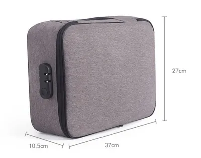 Multi-layer document storage bag