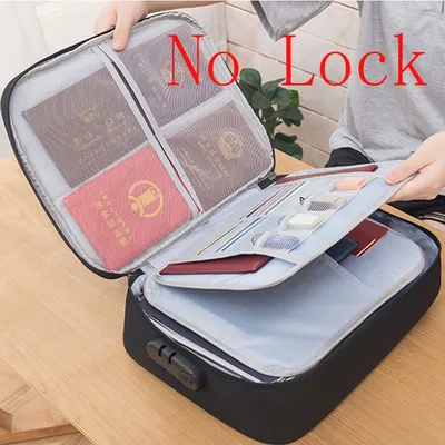 Multi-layer document storage bag