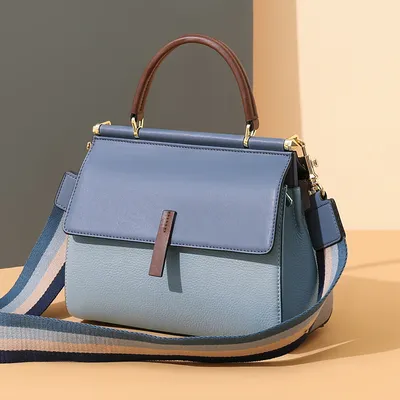 Color block crossbody bag