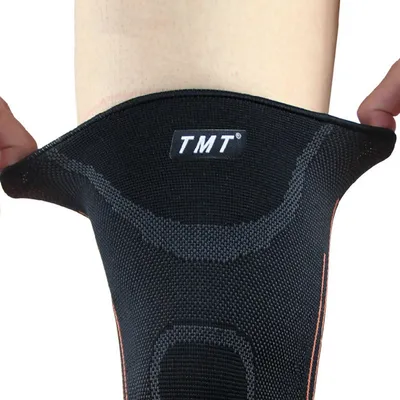 TMT sports knitted bamboo charcoal knee pads