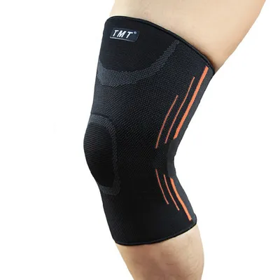 TMT sports knitted bamboo charcoal knee pads