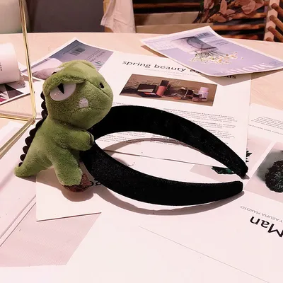 Cute little dinosaur hair tie
