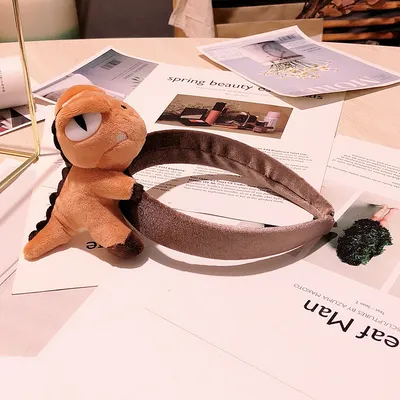 Cute little dinosaur hair tie