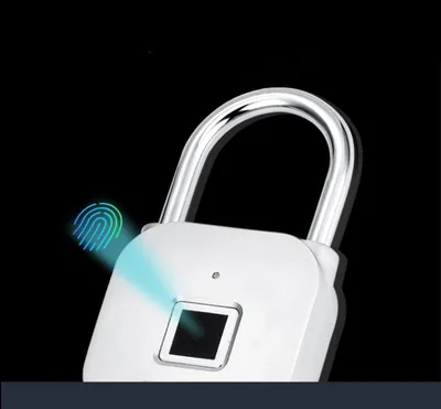 قفل ذكي يعمل ببصمة الإصبع للخزائن؛ قفل إلكتروني مضاد للسرقة يصلح للاستخدام المنزلي، ولحقائب السفر، وخزائن السكن الطلابي.