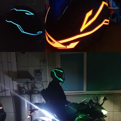 Helmet light bar