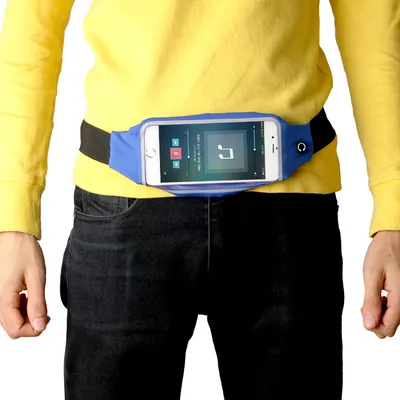 Men's and women's marathon belt anti-theft waist bag