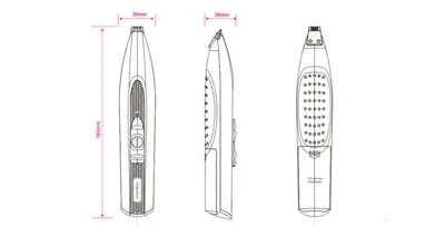 Pet electric dog hair shaver