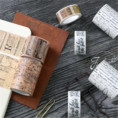 Handbook supplies stickers and paper tape