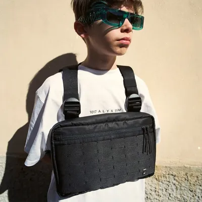 Men's street fashion brand tactical chest bag