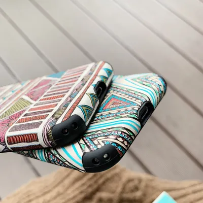 Retro totem ethnic style phone case