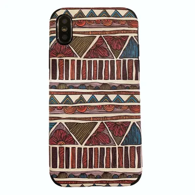 Retro totem ethnic style phone case