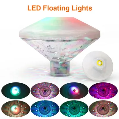 مصباح LED عائم لحوض الاستحمام