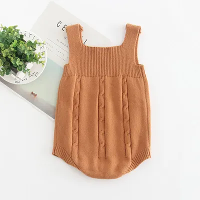Cotton baby triangle romper jumpsuit