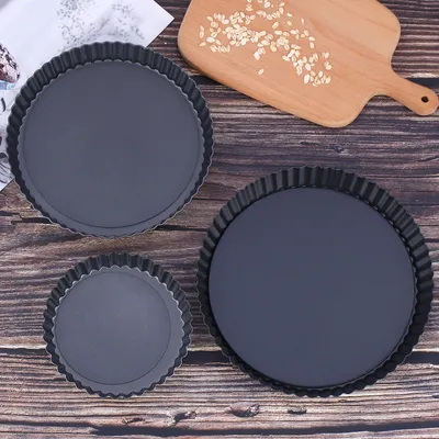 Non stick round detachable pan cake mould