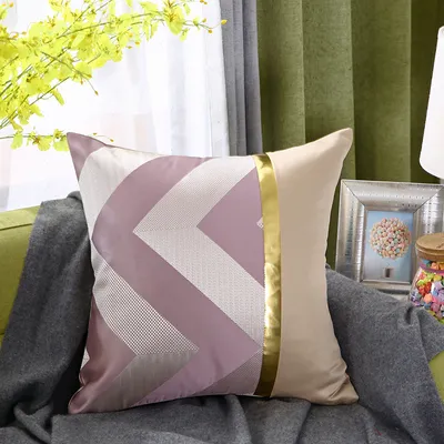 Light luxury bronzing pillowcase