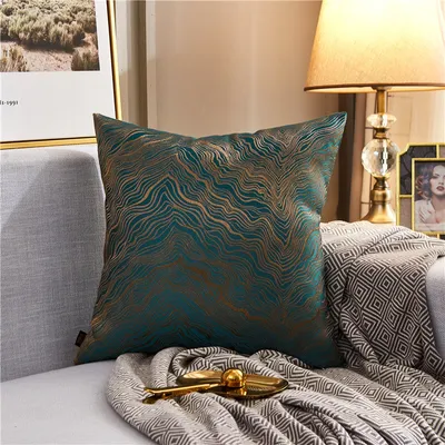 Light luxury bronzing pillowcase
