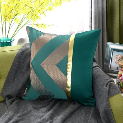 Light luxury bronzing pillowcase