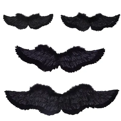 Angel feather wings halloween props