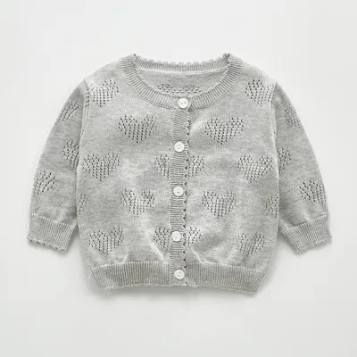 Baby hollow knit sweater