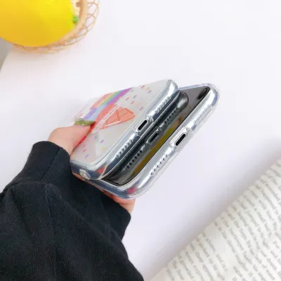 Compatible with Apple , Transparent phone case