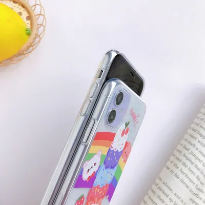 Compatible with Apple , Transparent phone case
